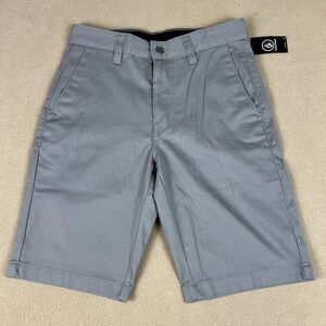 Volcom Vmonty Stretch 22 Shorts, Moonbeam Grey. Men's Sz 28.
